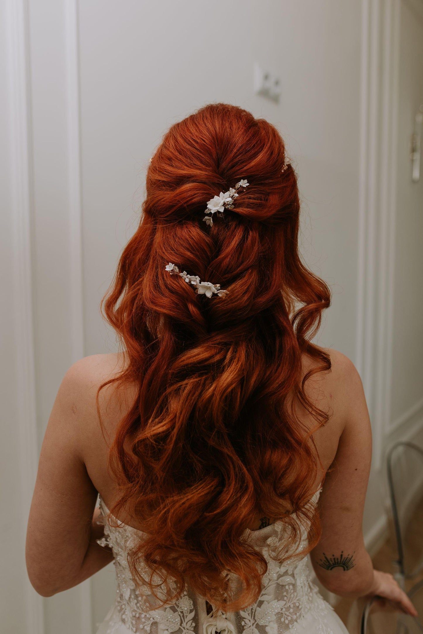 Agnes – Boho-Hochzeitshaarnadeln