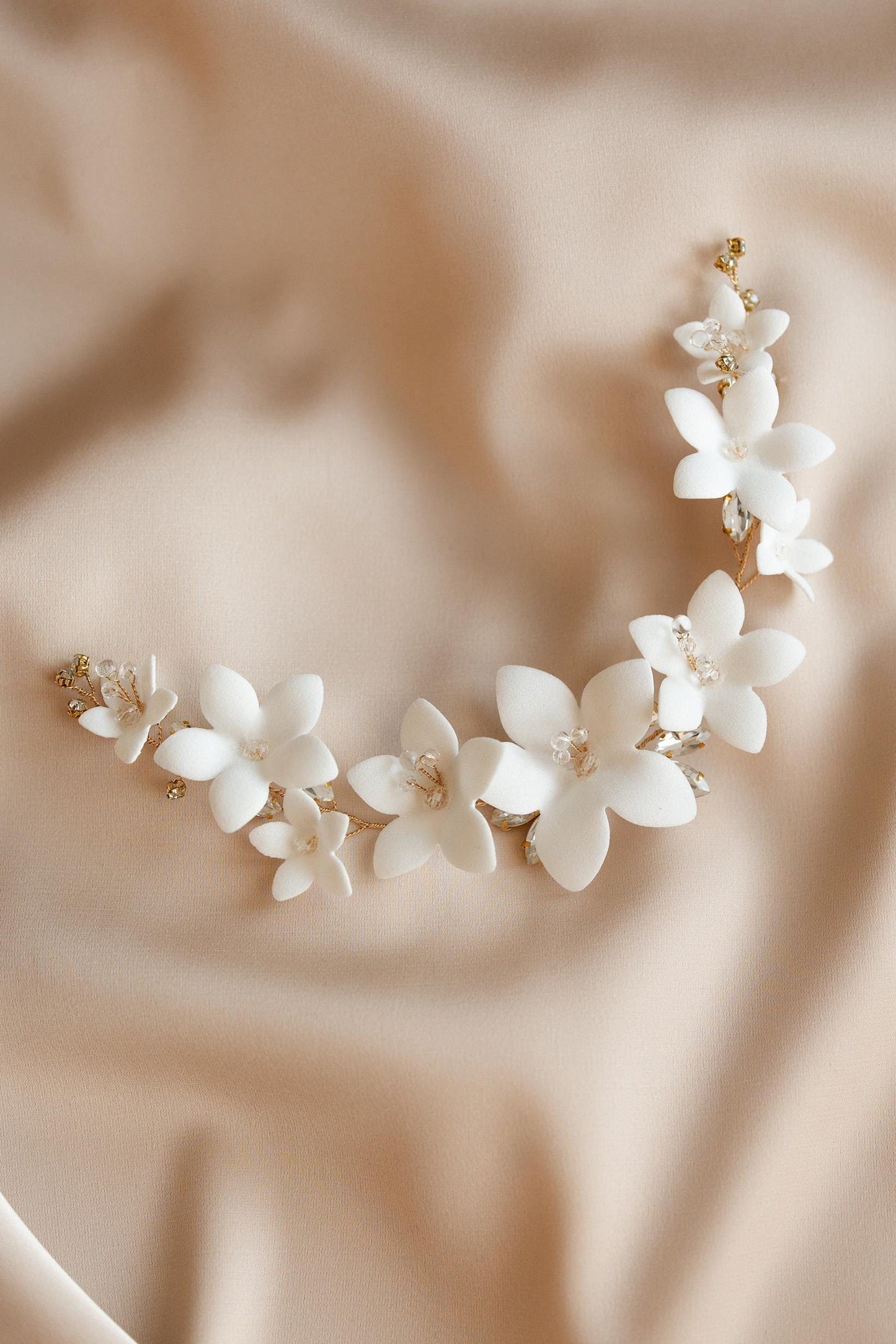 Holly - Hochzeitshaarteil mit Zirkonen