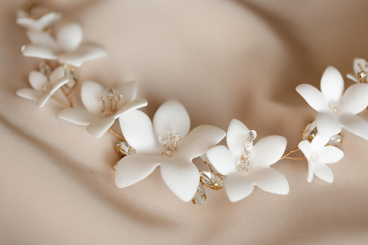 Holly - Hochzeitshaarteil mit Zirkonen