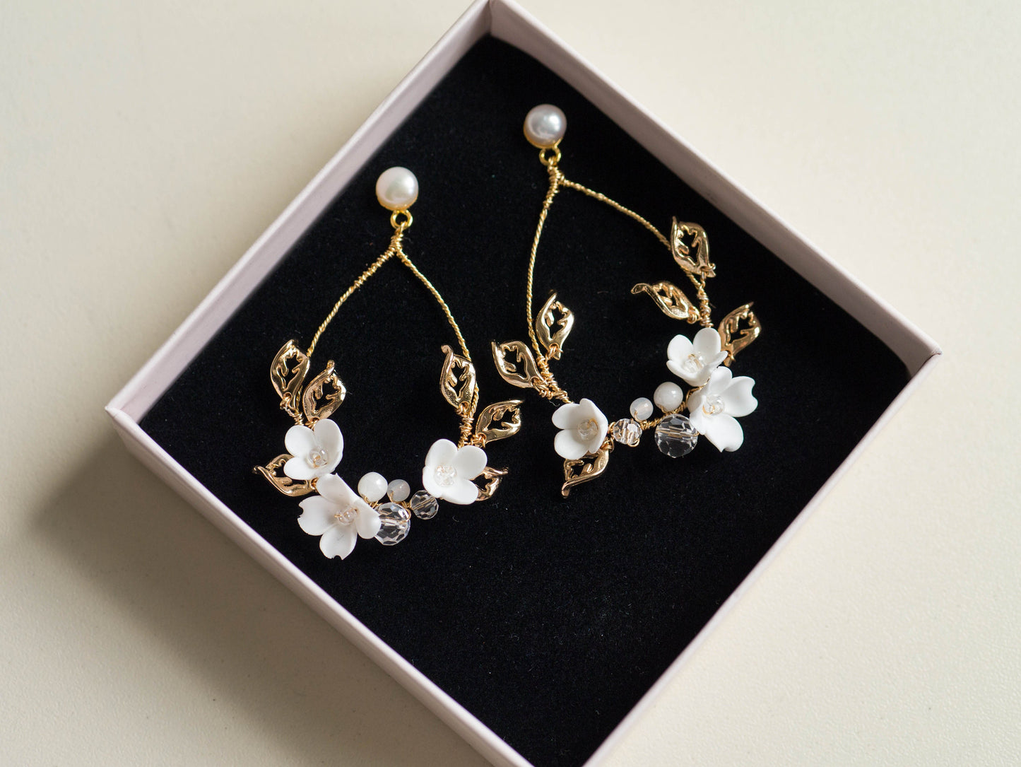Rich Sinn – Blumen-Hochzeitsohrringe