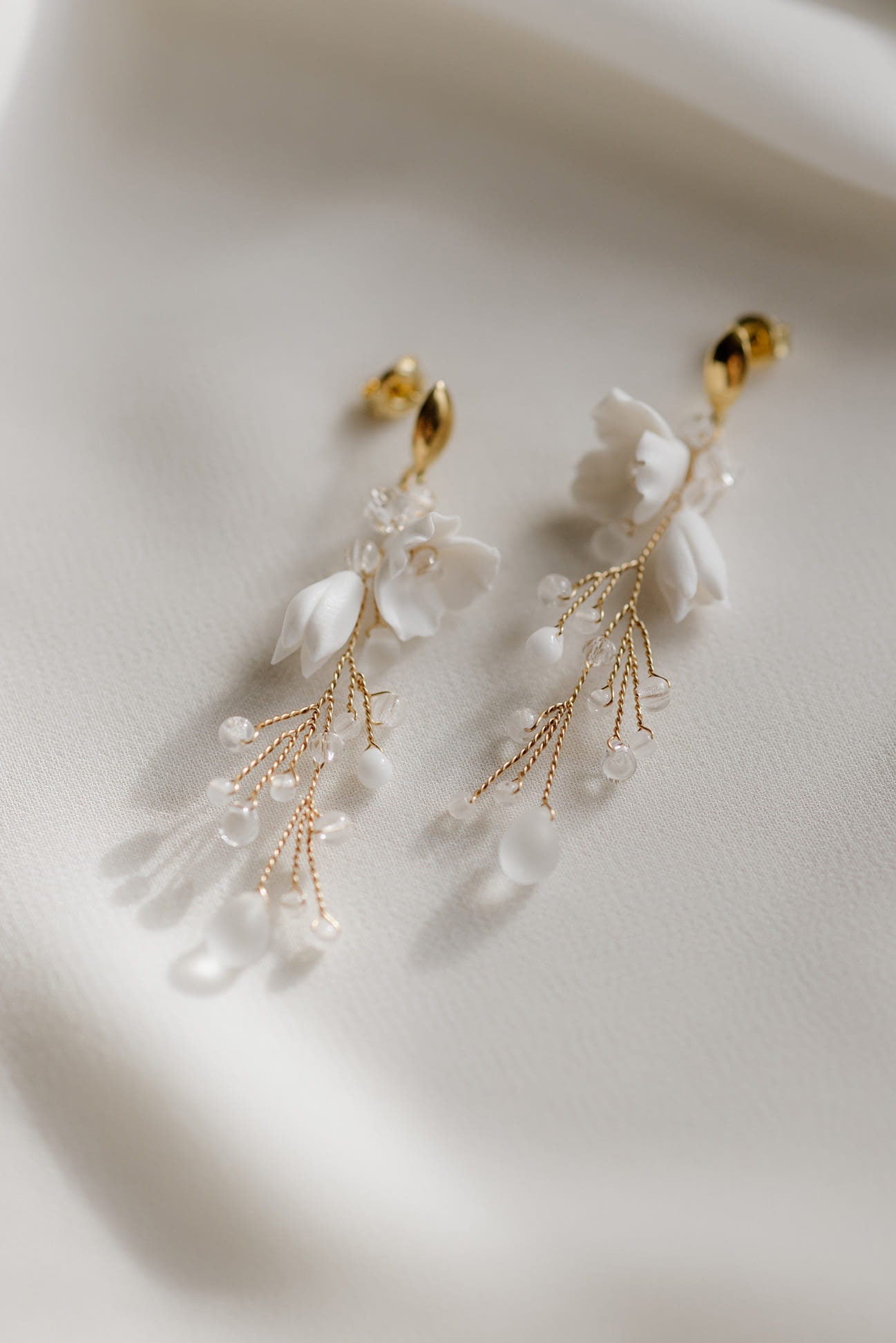 Elena - Boho Hochzeitsohrringe