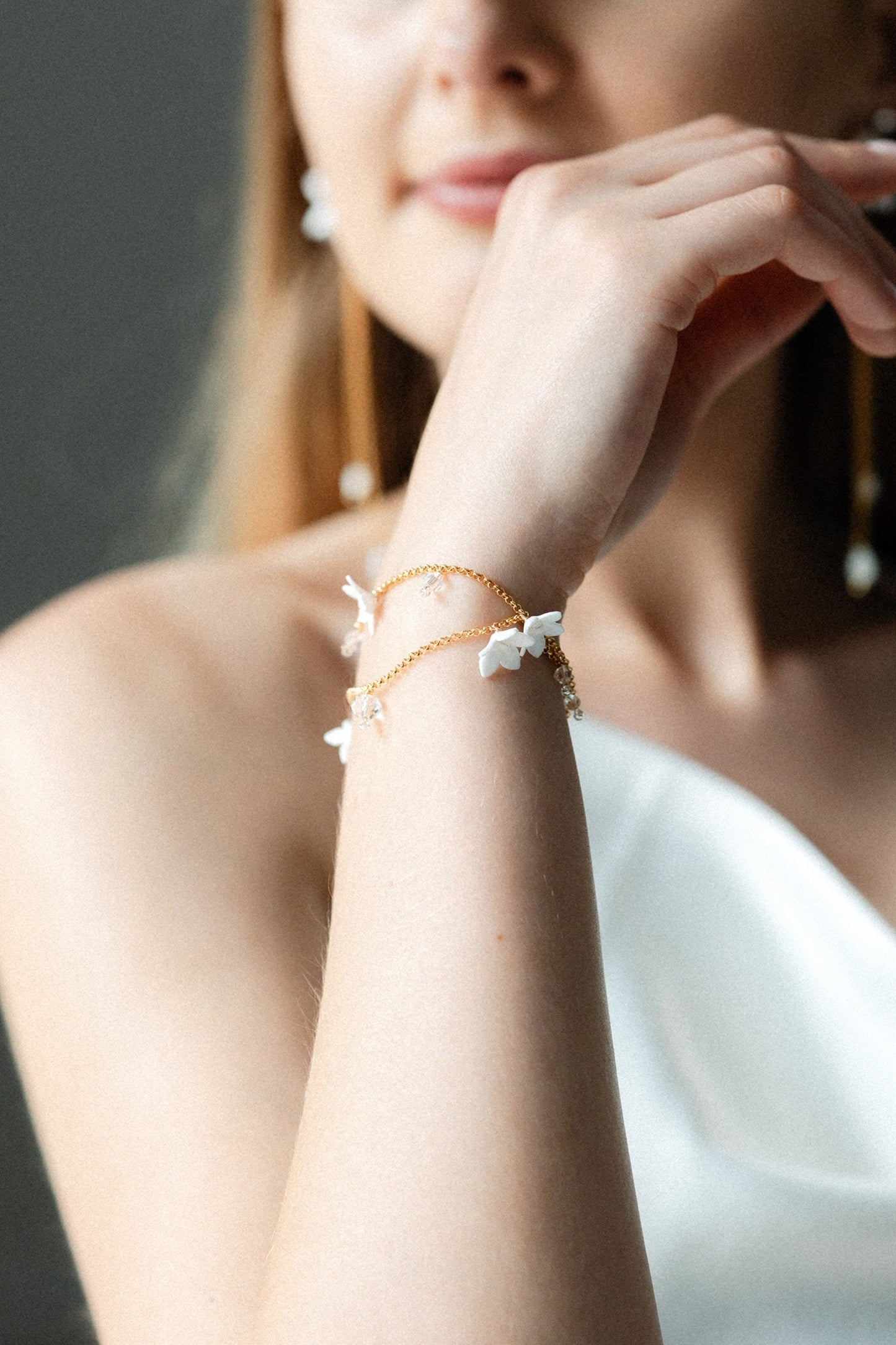 Helen Petite - Flowers Wedding Bracelet
