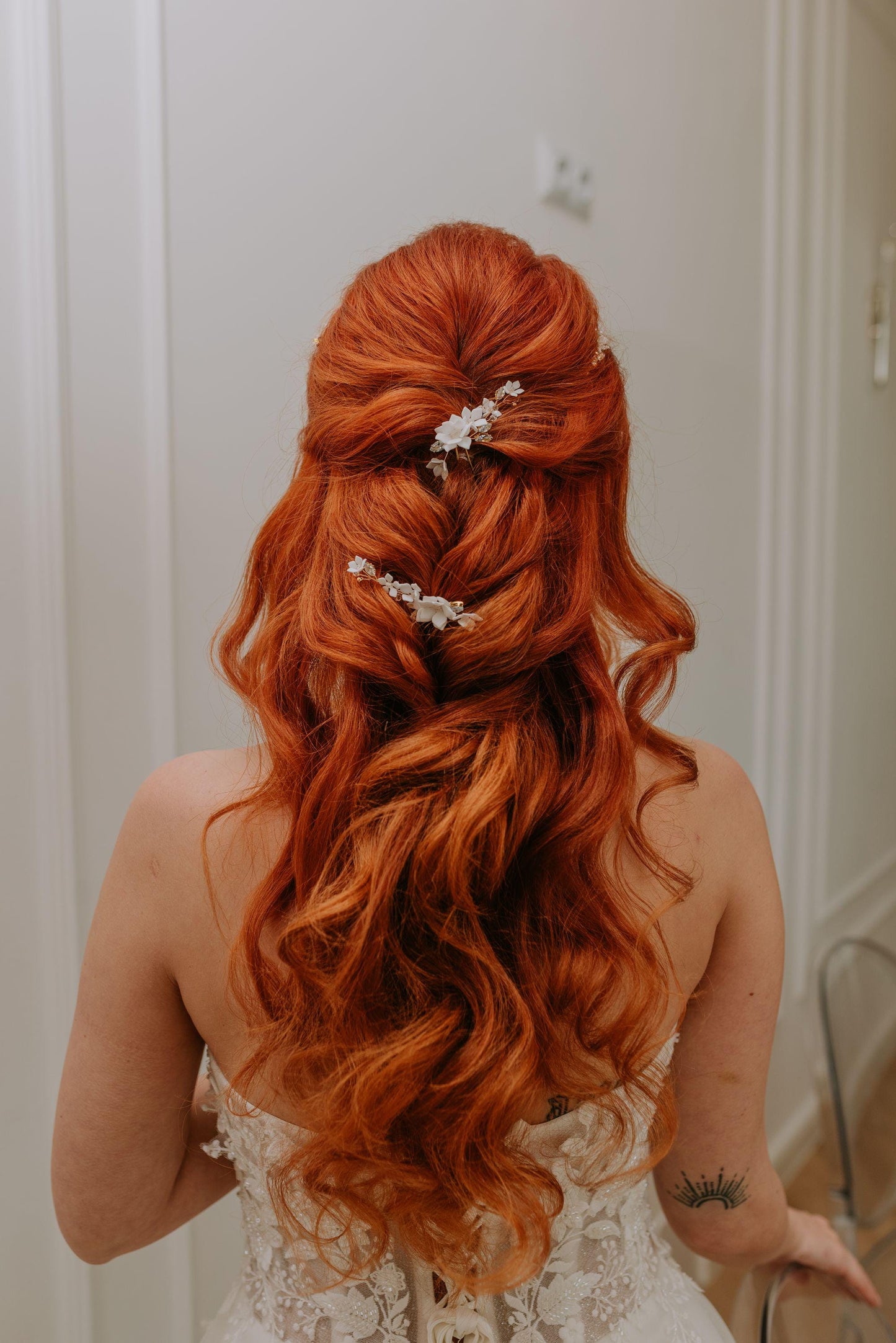 Agnes – Boho-Hochzeitshaarnadeln