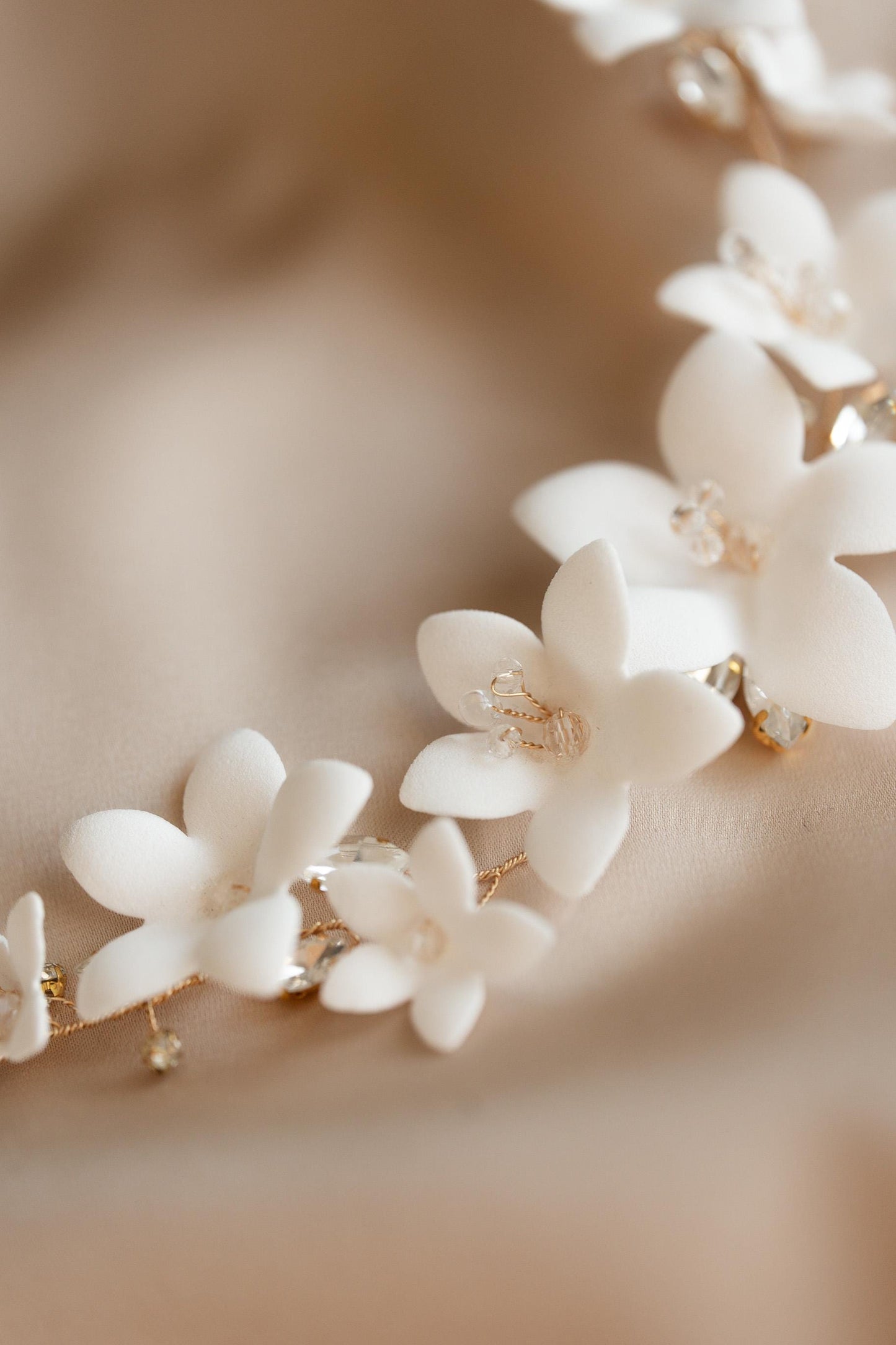 Holly - Hochzeitshaarteil mit Zirkonen
