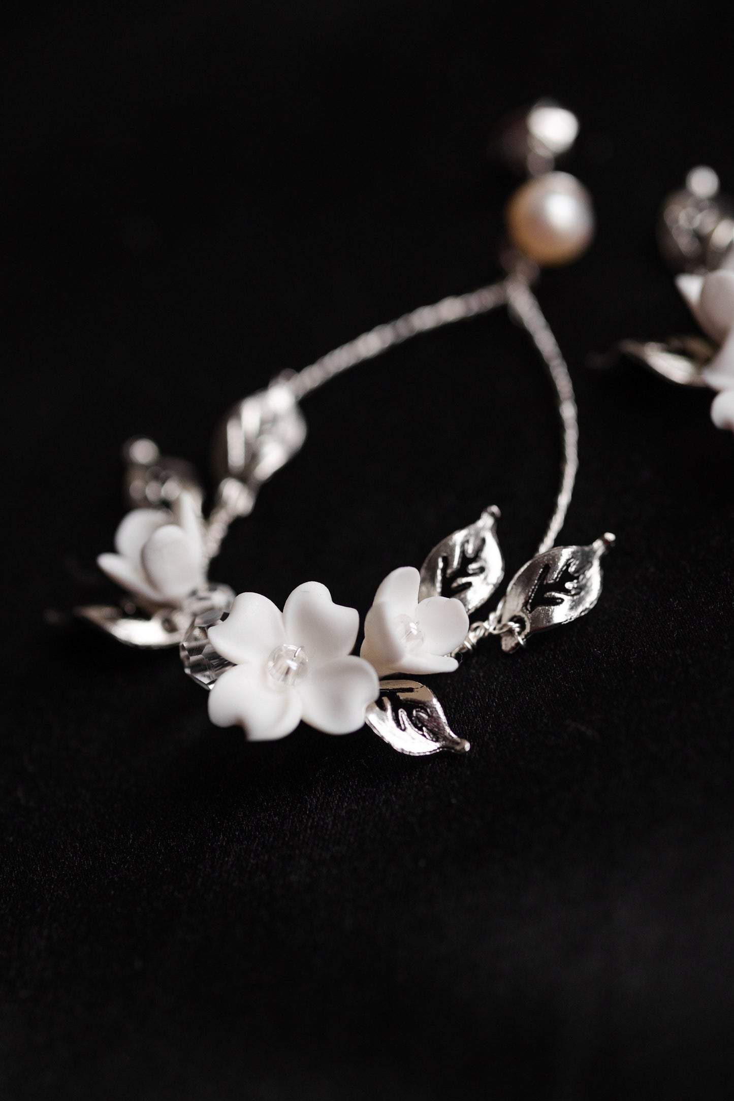 Rich Sinn – Blumen-Hochzeitsohrringe