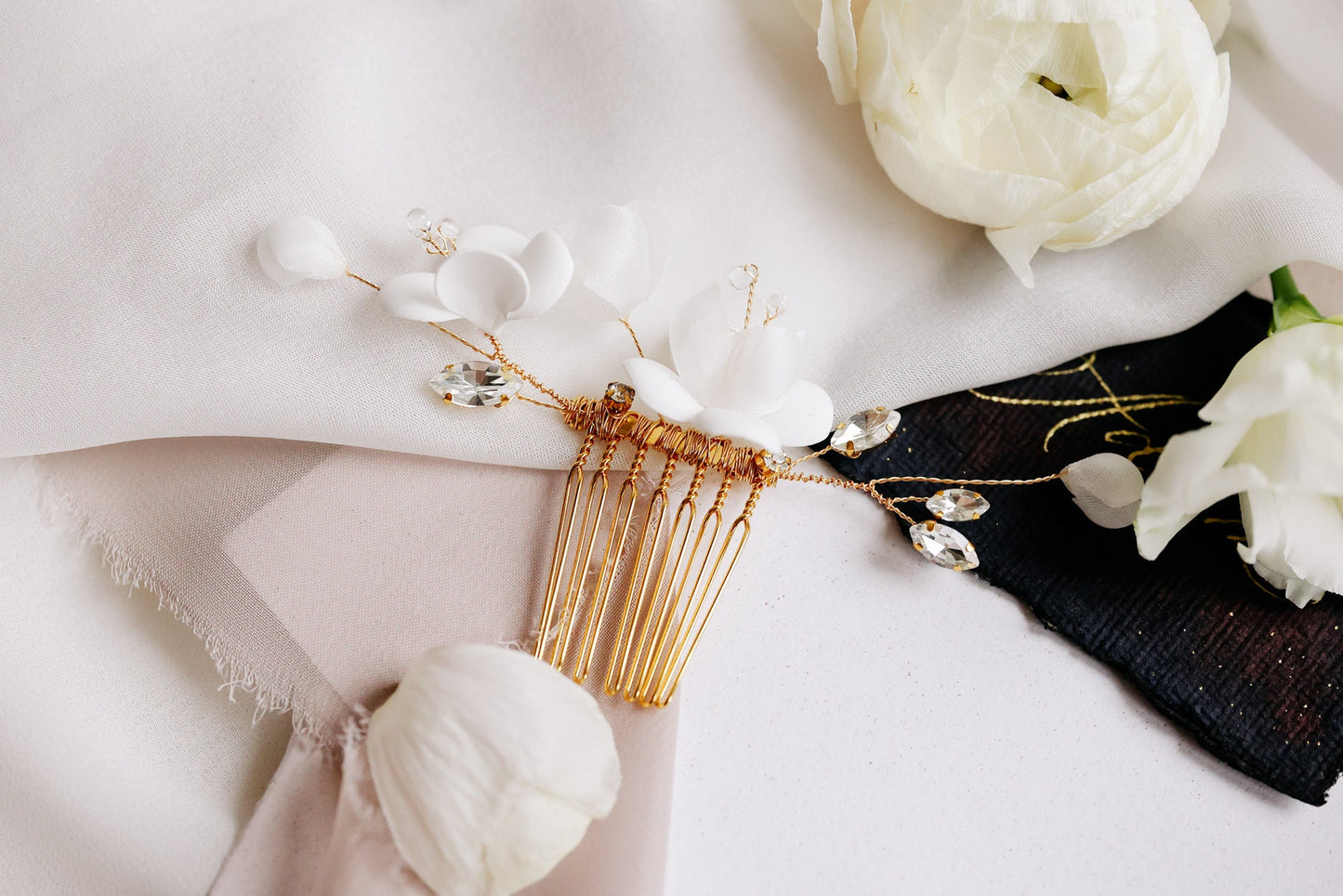 Mini Stella – Kleiner Haarkamm für die Hochzeit
