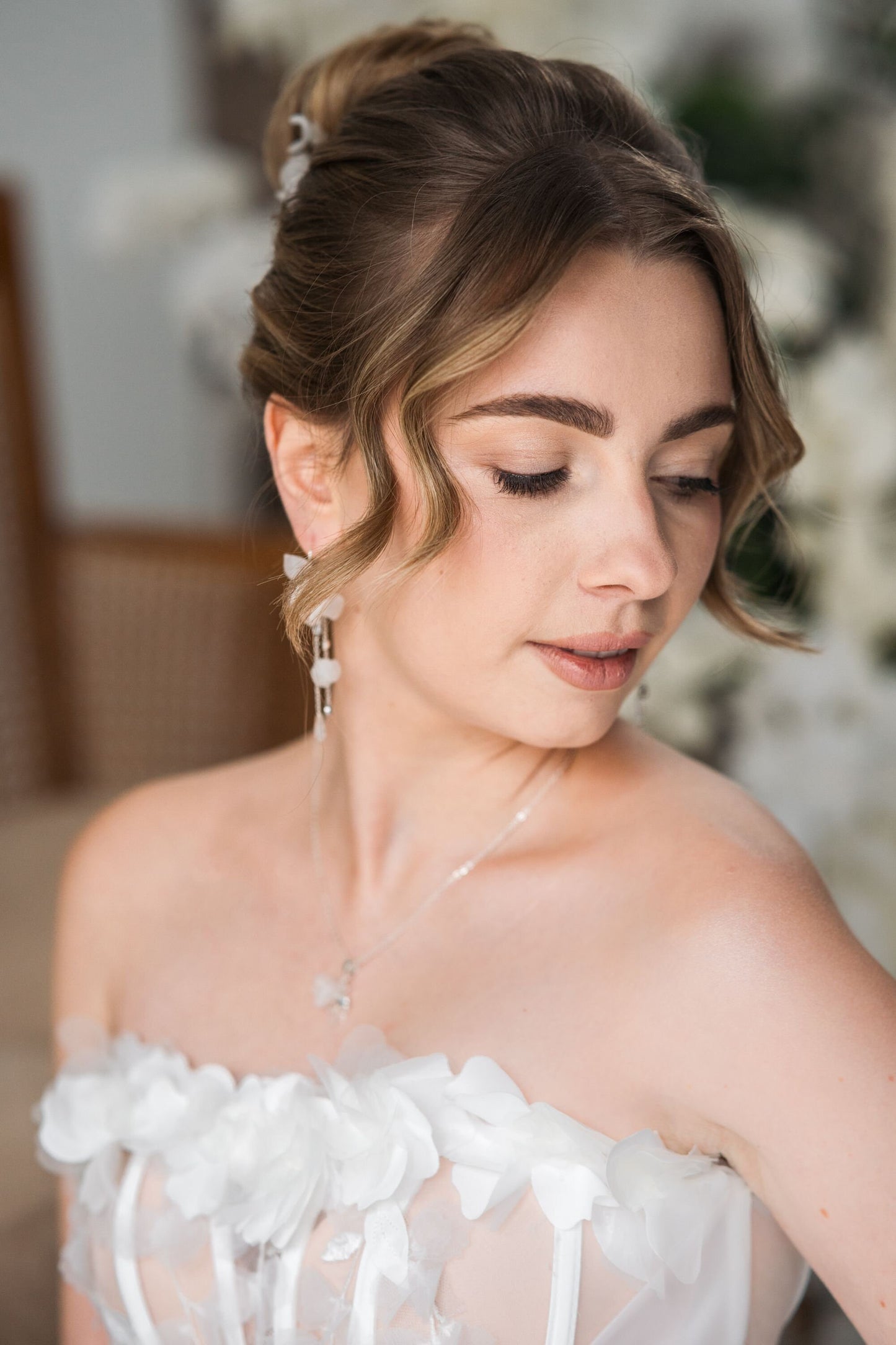 Vivian – Dezente Brautkette für eine romantische Hochzeit