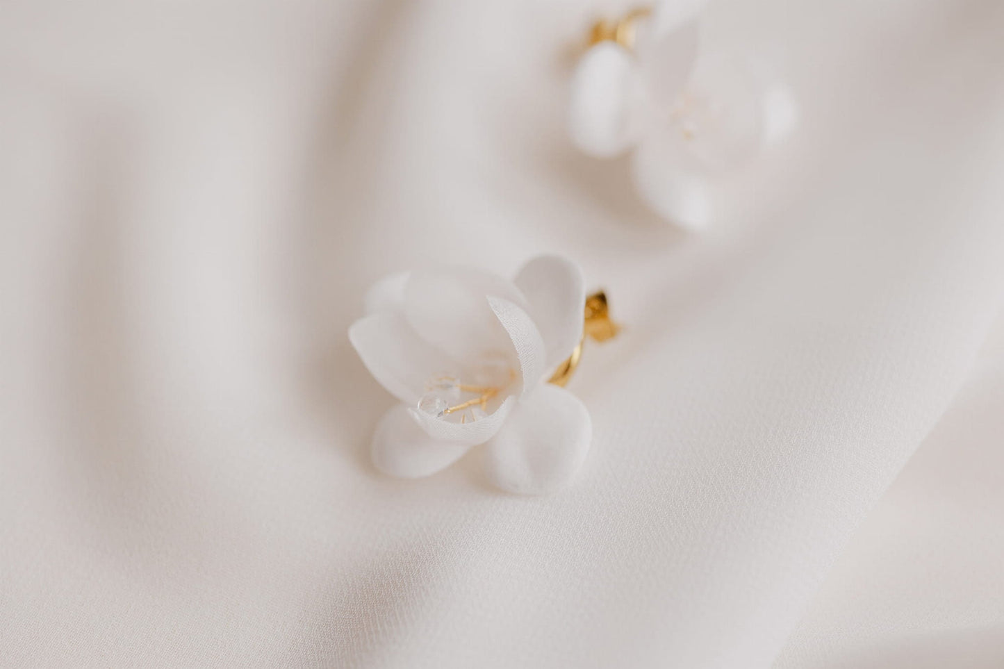 Stelka - Kleine Hochzeitsohrringe