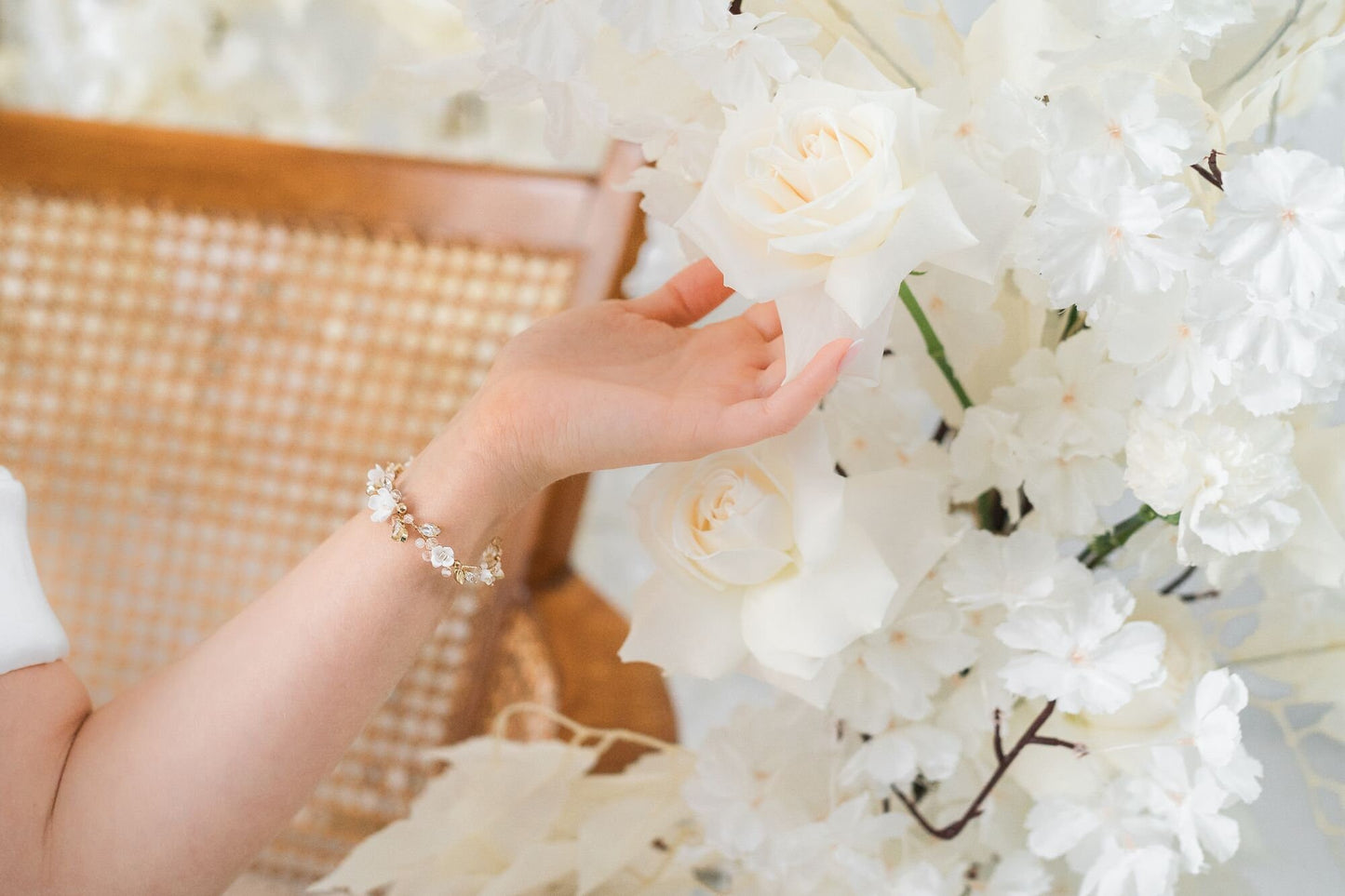 Elodie - Glamour Hochzeitsarmband