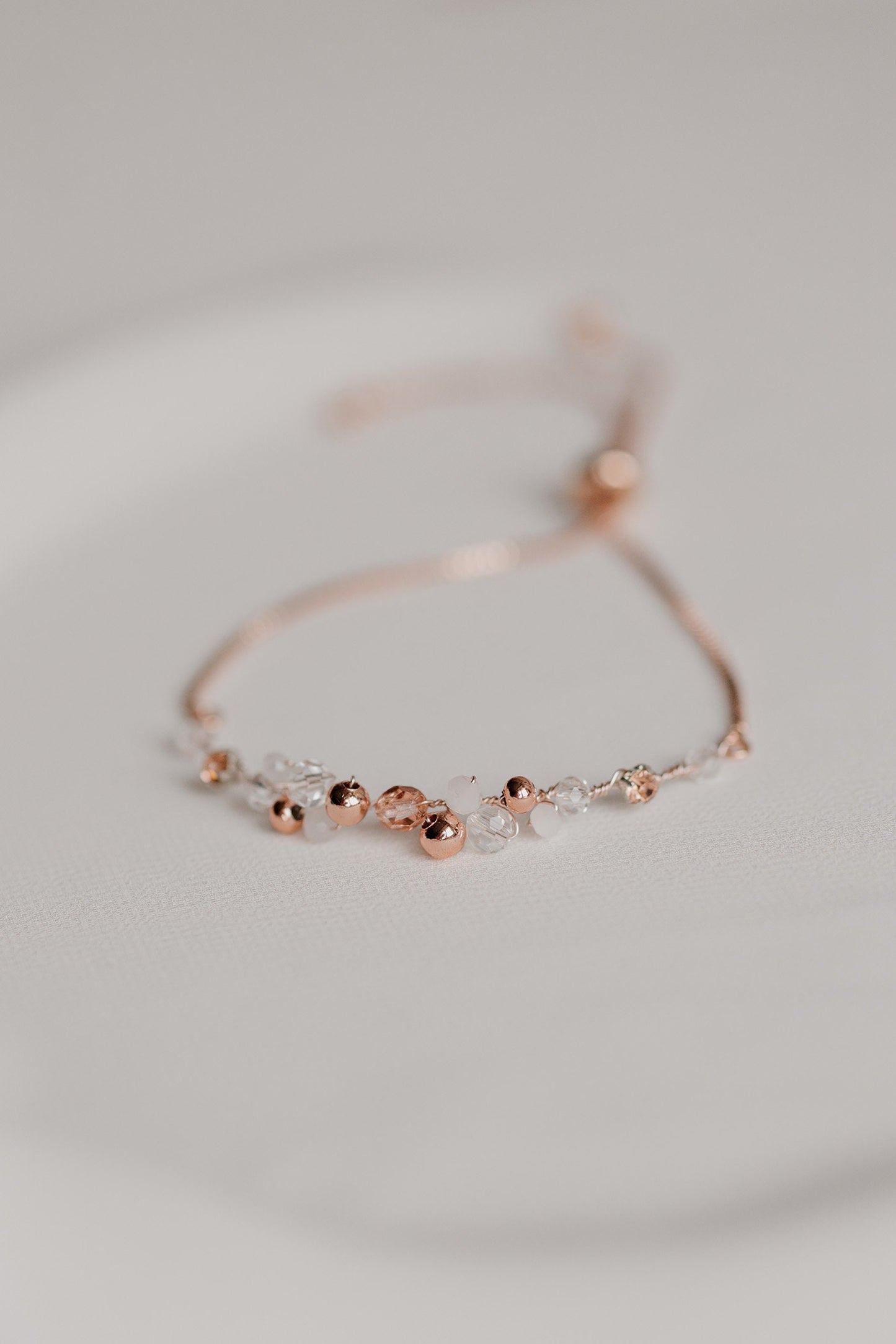 Crystal Bianca – Hochzeitsarmband mit Kristallen