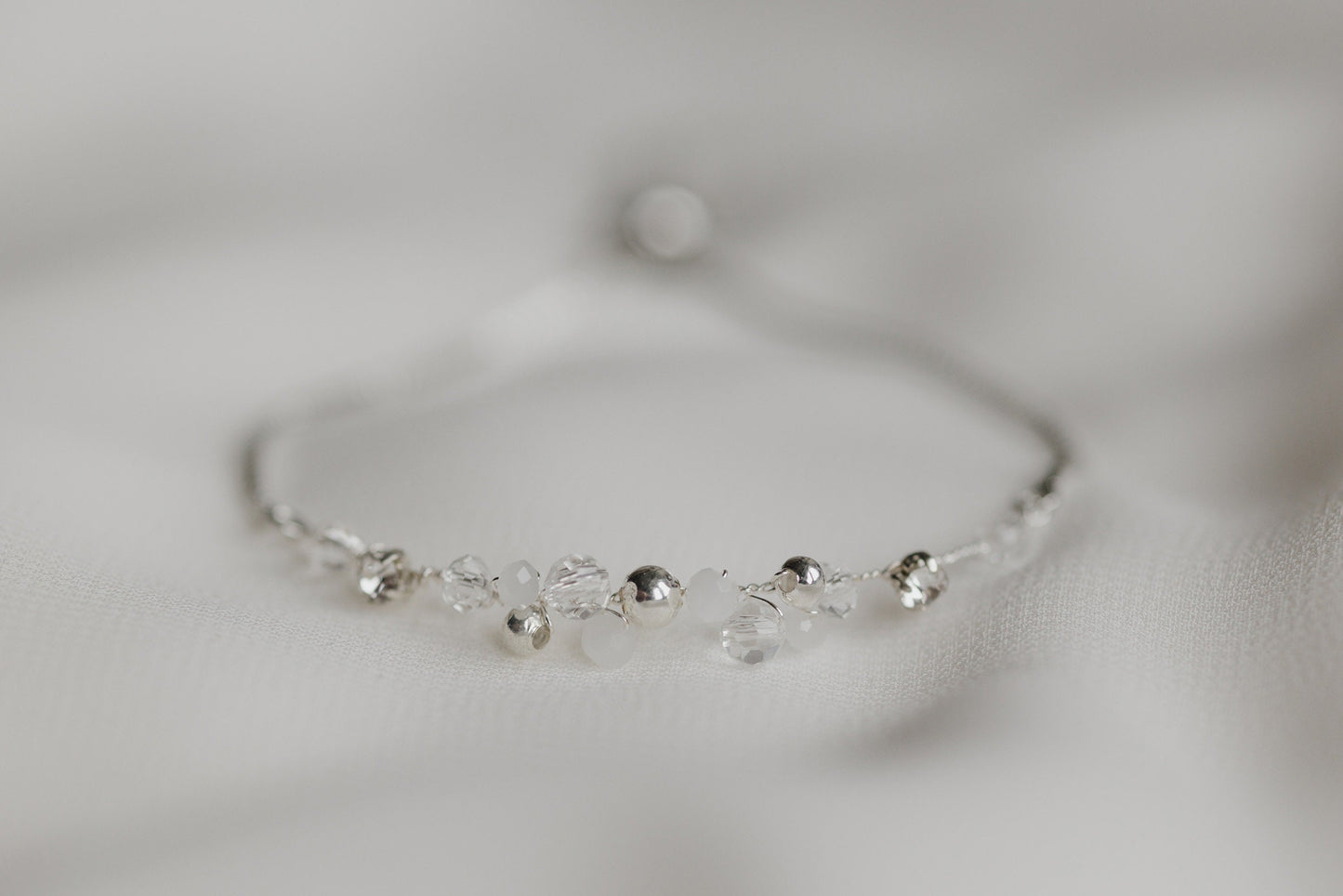 Crystal Bianca – Hochzeitsarmband mit Kristallen