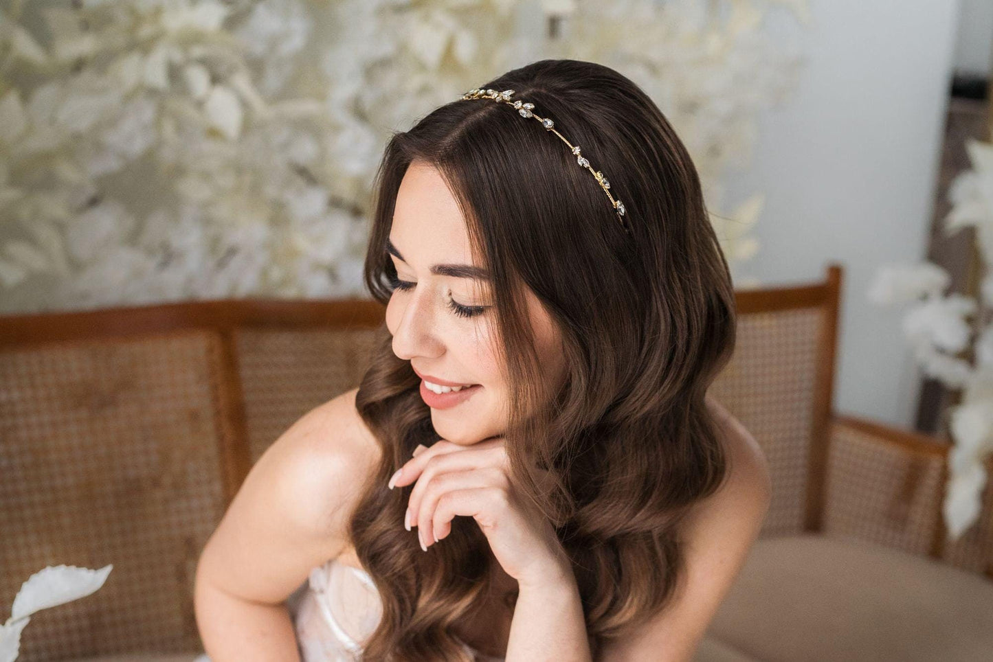 Sparkle – Dezente Tiara mit funkelnden Zirkoniasteinen
