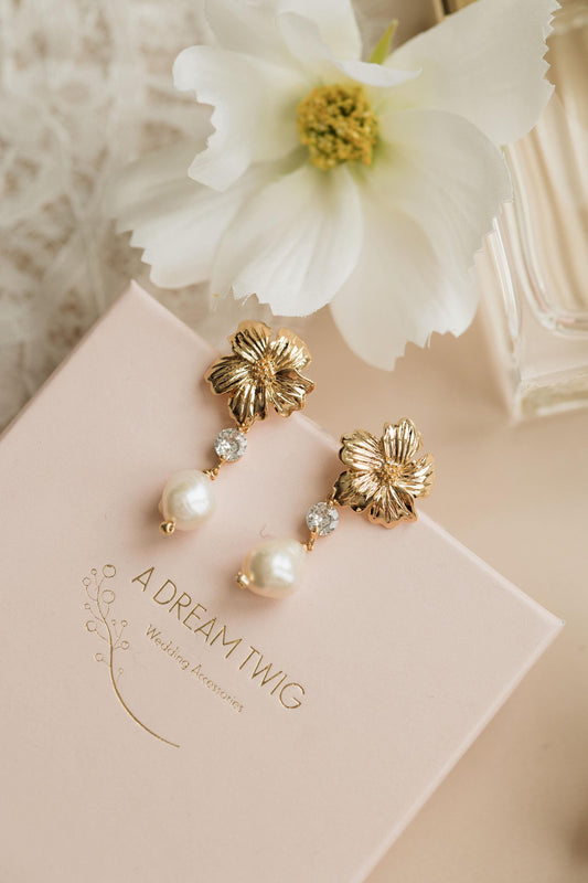 Gina – Elegante Hochzeitsohrringe