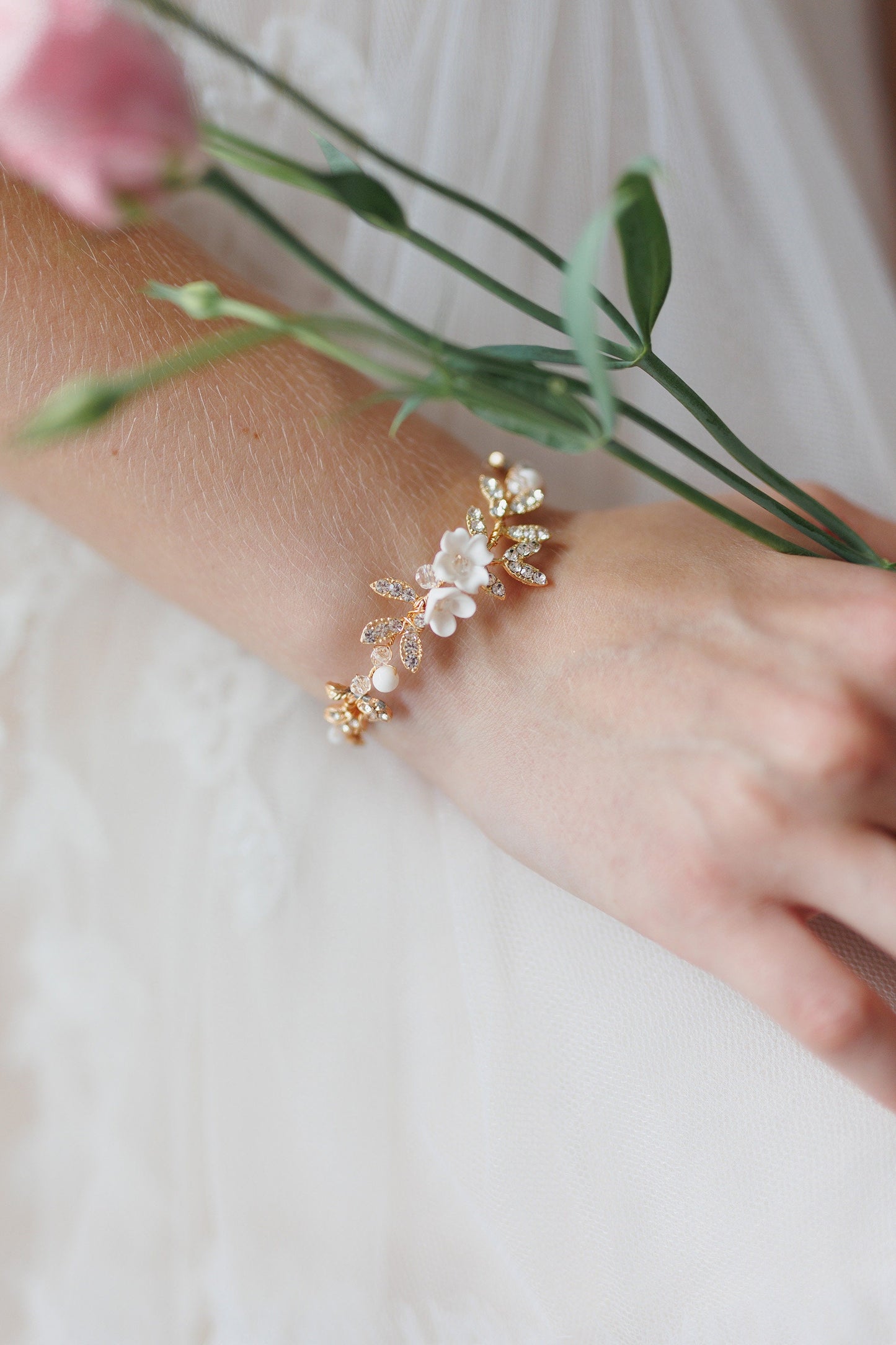 Harper - Kristall-Hochzeitsarmband