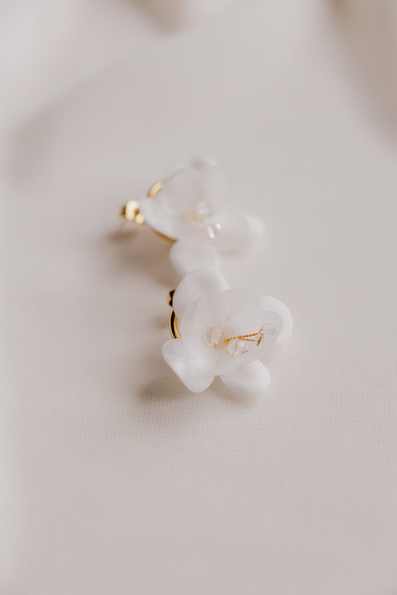 Stelka - Kleine Hochzeitsohrringe