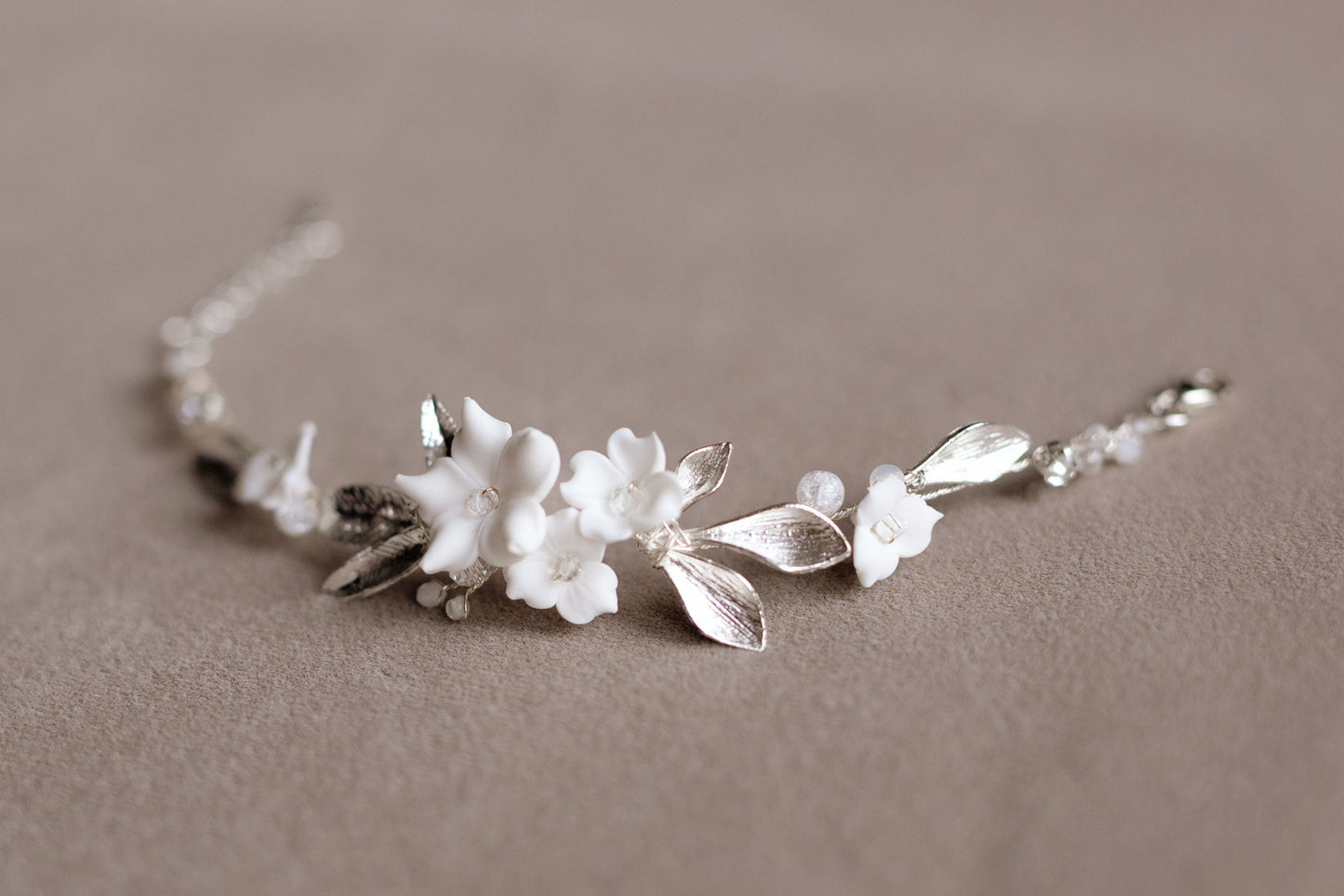 Raja - Blumen Brautarmband