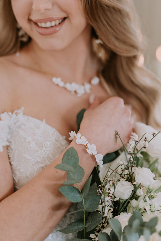 Nicoletta - Romantisches Hochzeitsarmband
