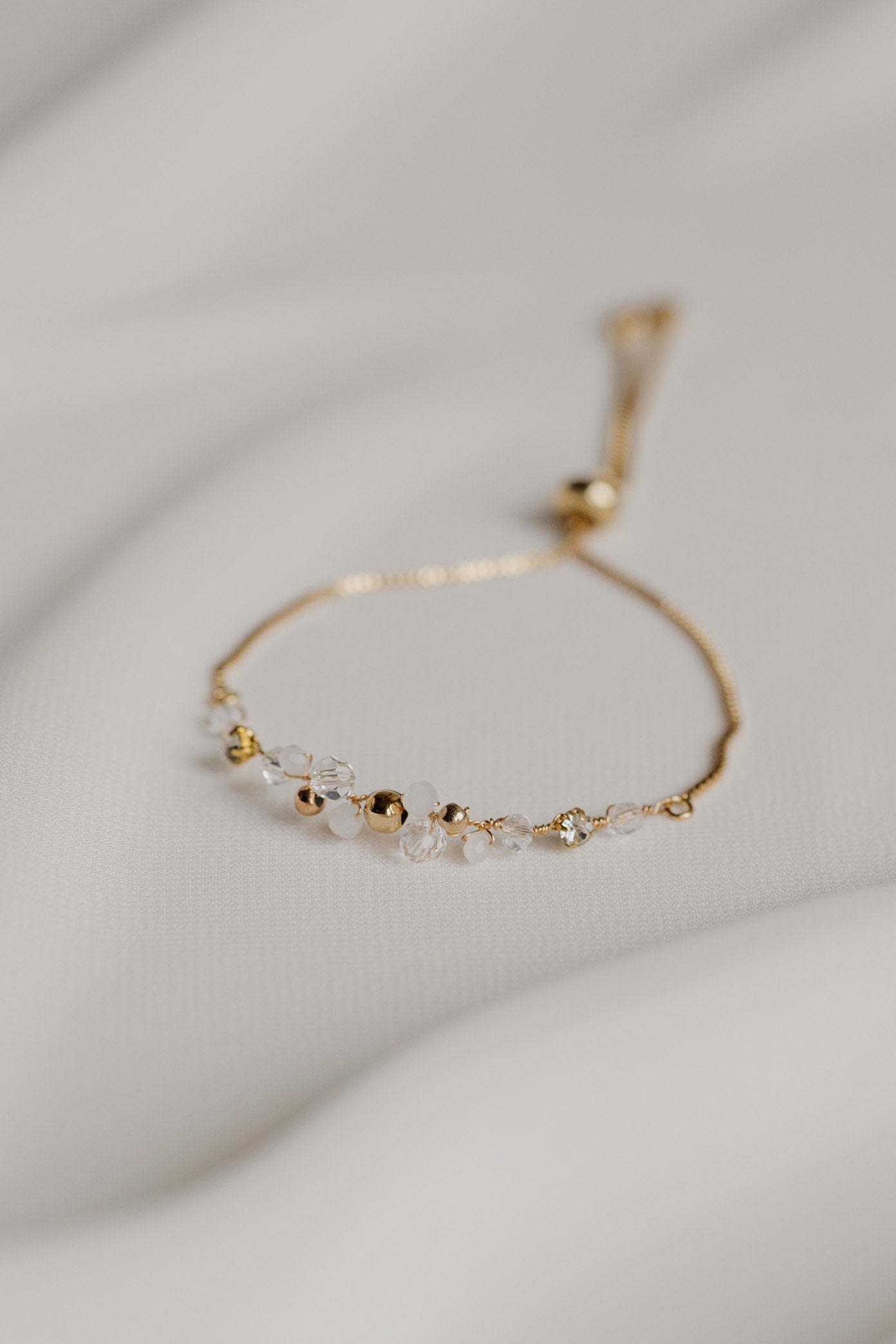 Crystal Bianca – Hochzeitsarmband mit Kristallen