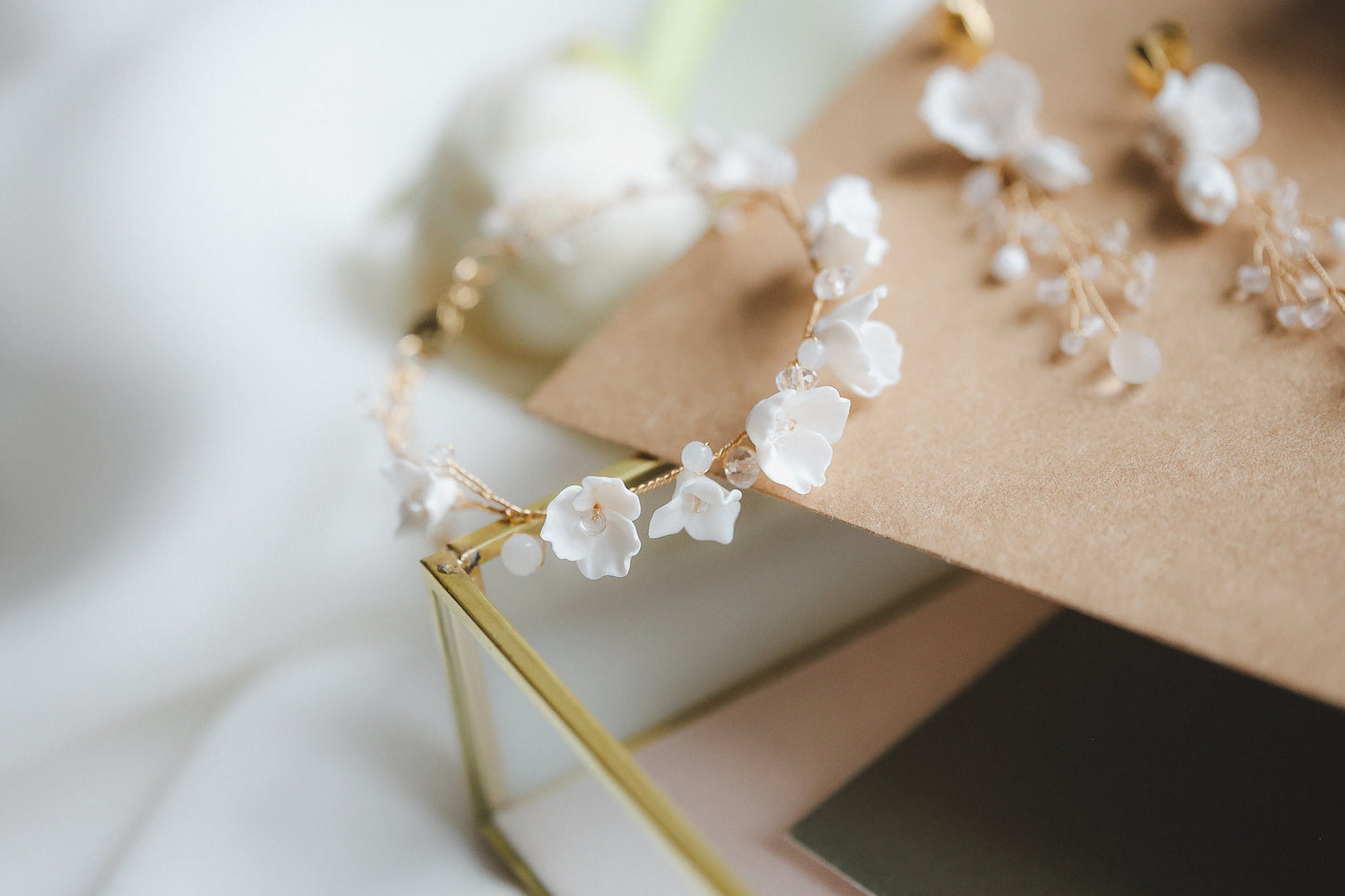 Elena - Blumen Hochzeitsarmband