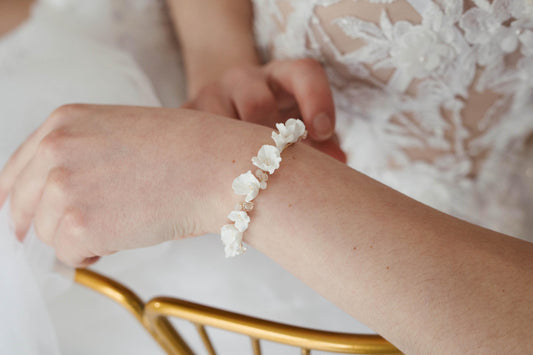 Elena - Blumen Hochzeitsarmband