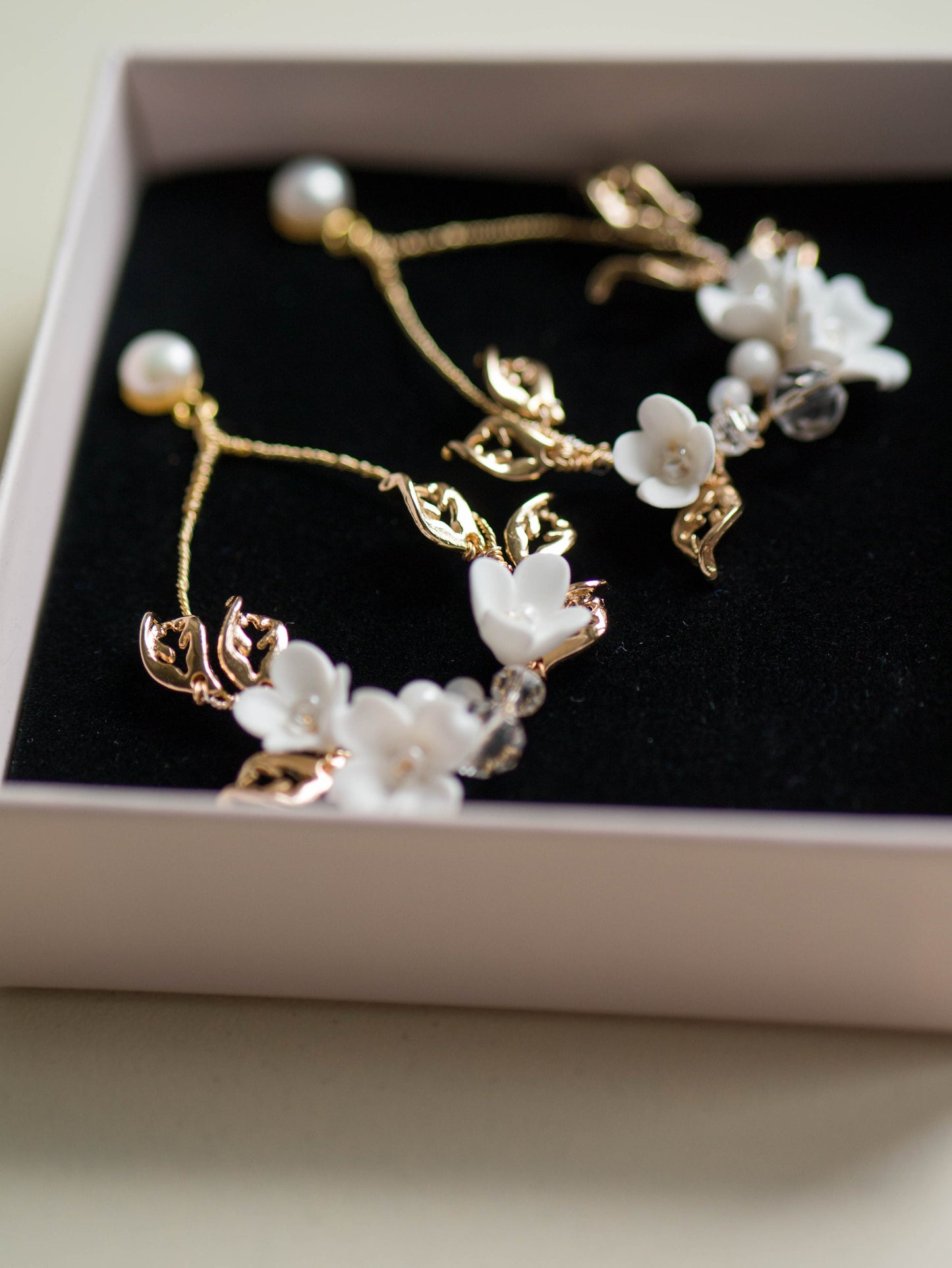 Rich Sinn – Blumen-Hochzeitsohrringe