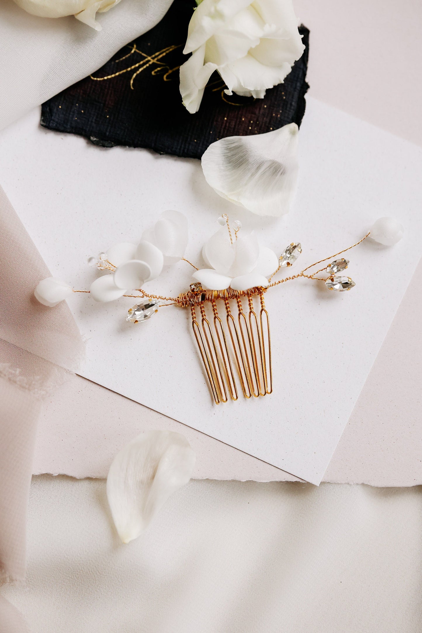 Mini Stella – Kleiner Haarkamm für die Hochzeit