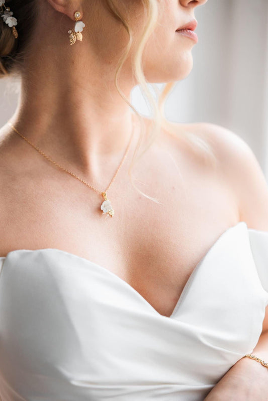 Adeline - Voller Natur Hochzeitskette