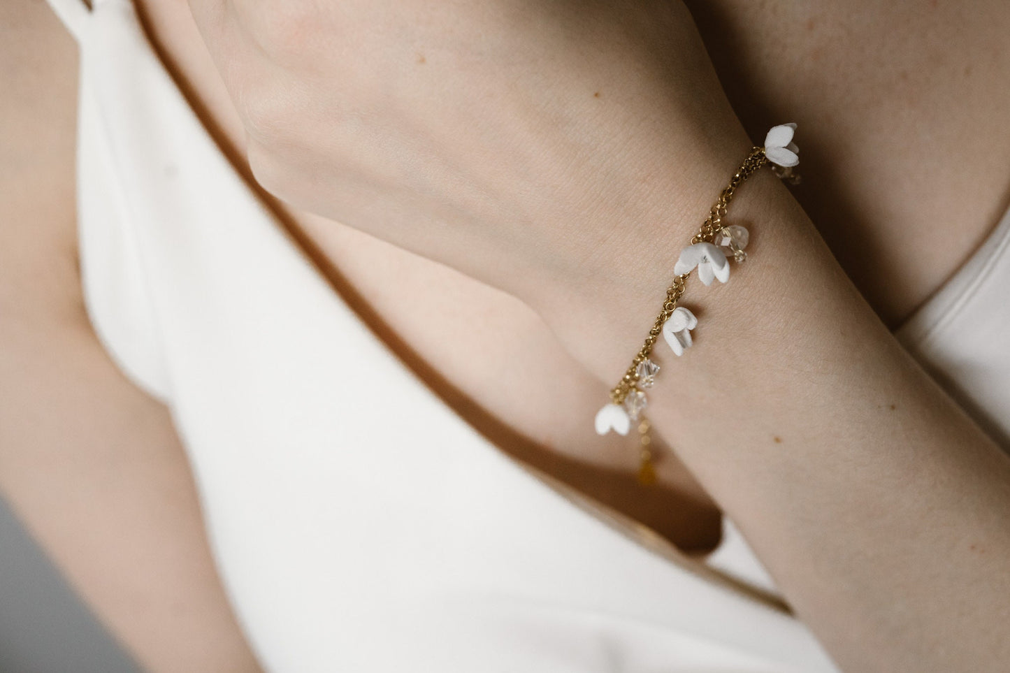 Helen Petite – Blumen-Hochzeitsarmband