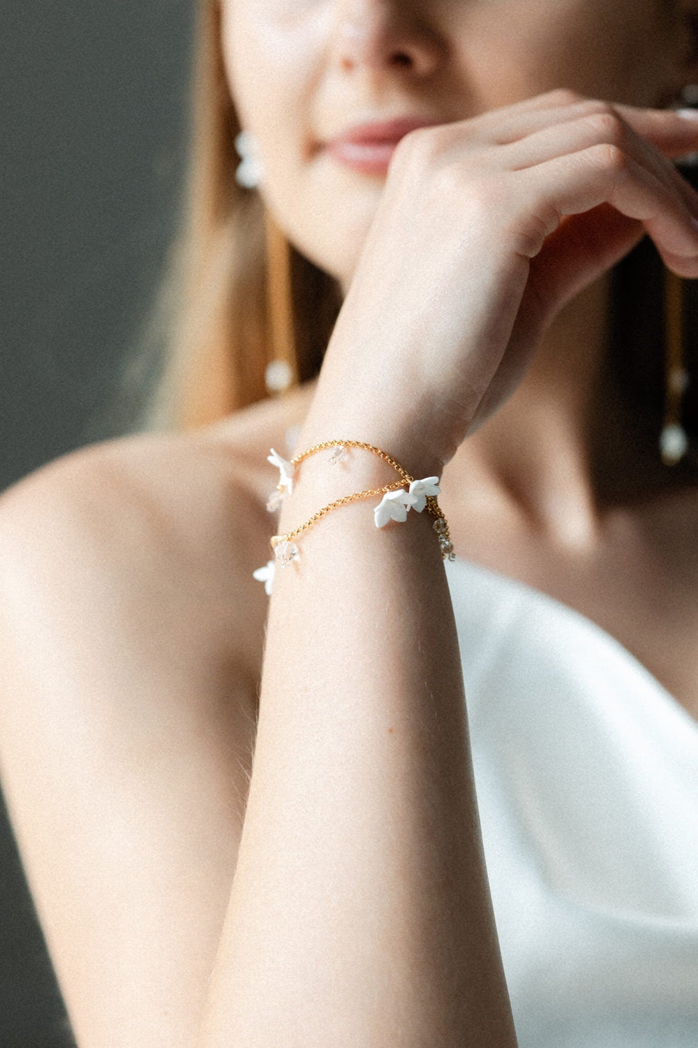Schmuckset - Ohrringe, Armband, Haarnadeln