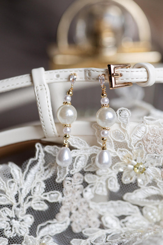 Mini Marchesa – Zeitlose Perlenohrringe