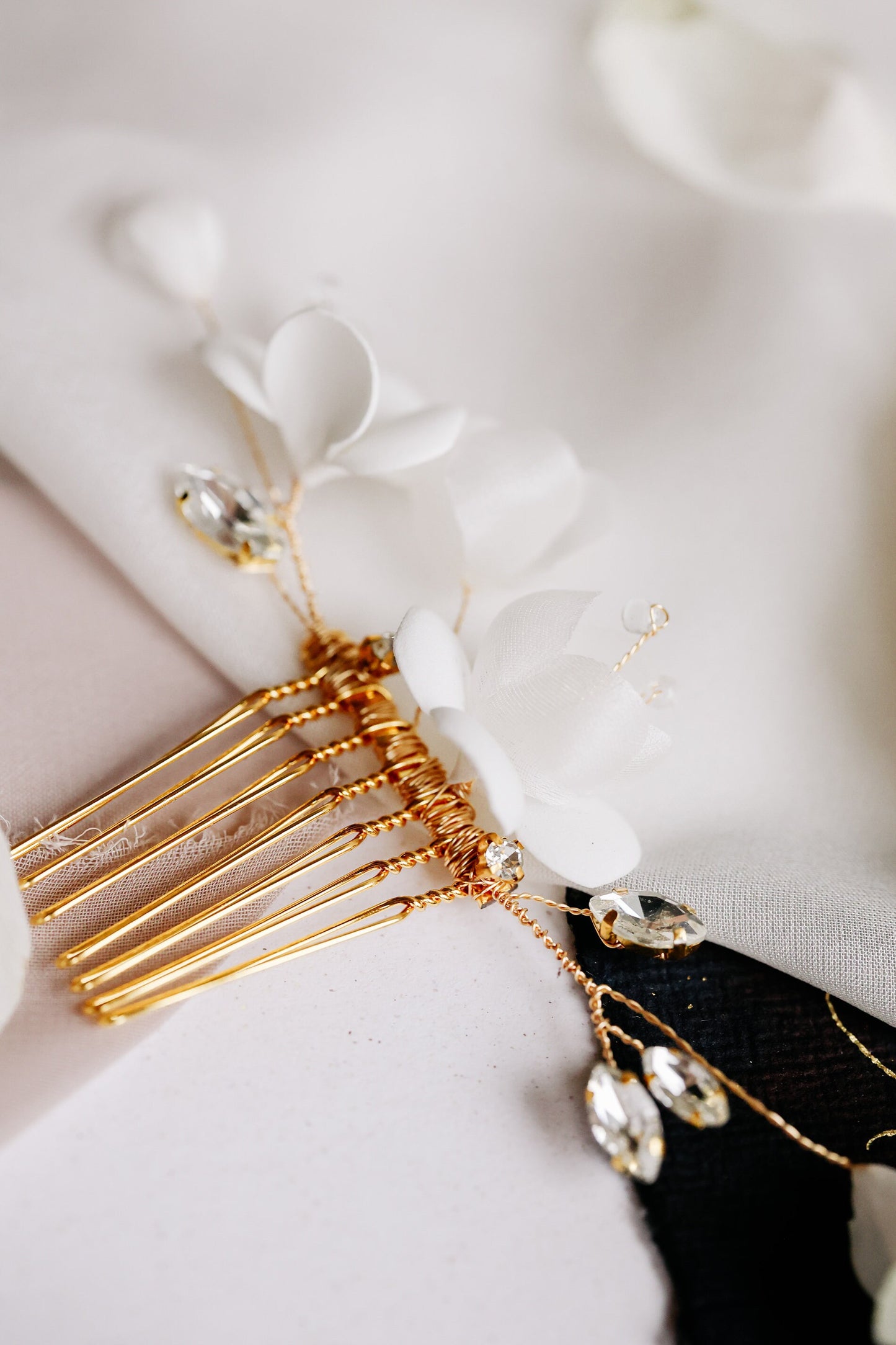 Mini Stella – Kleiner Haarkamm für die Hochzeit